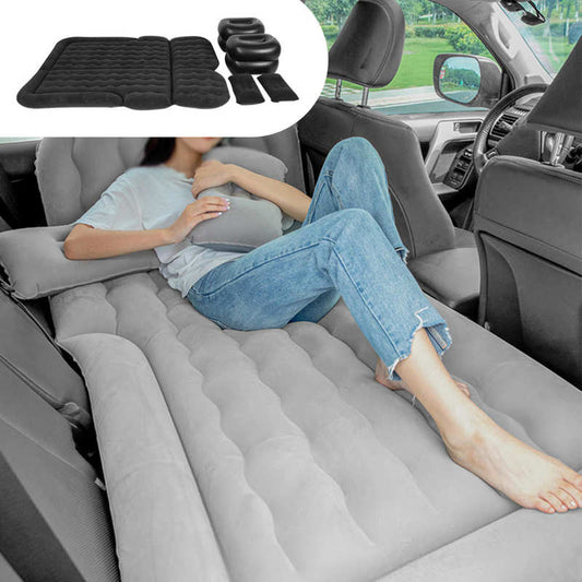 Oversea Car Air Mattress Vehicle Inflatable Thickened Travel Bed Sleeping Pad Camping Accessory accesorios automovil