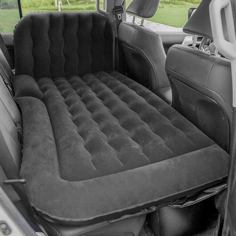 Oversea Car Air Mattress Vehicle Inflatable Thickened Travel Bed Sleeping Pad Camping Accessory accesorios automovil