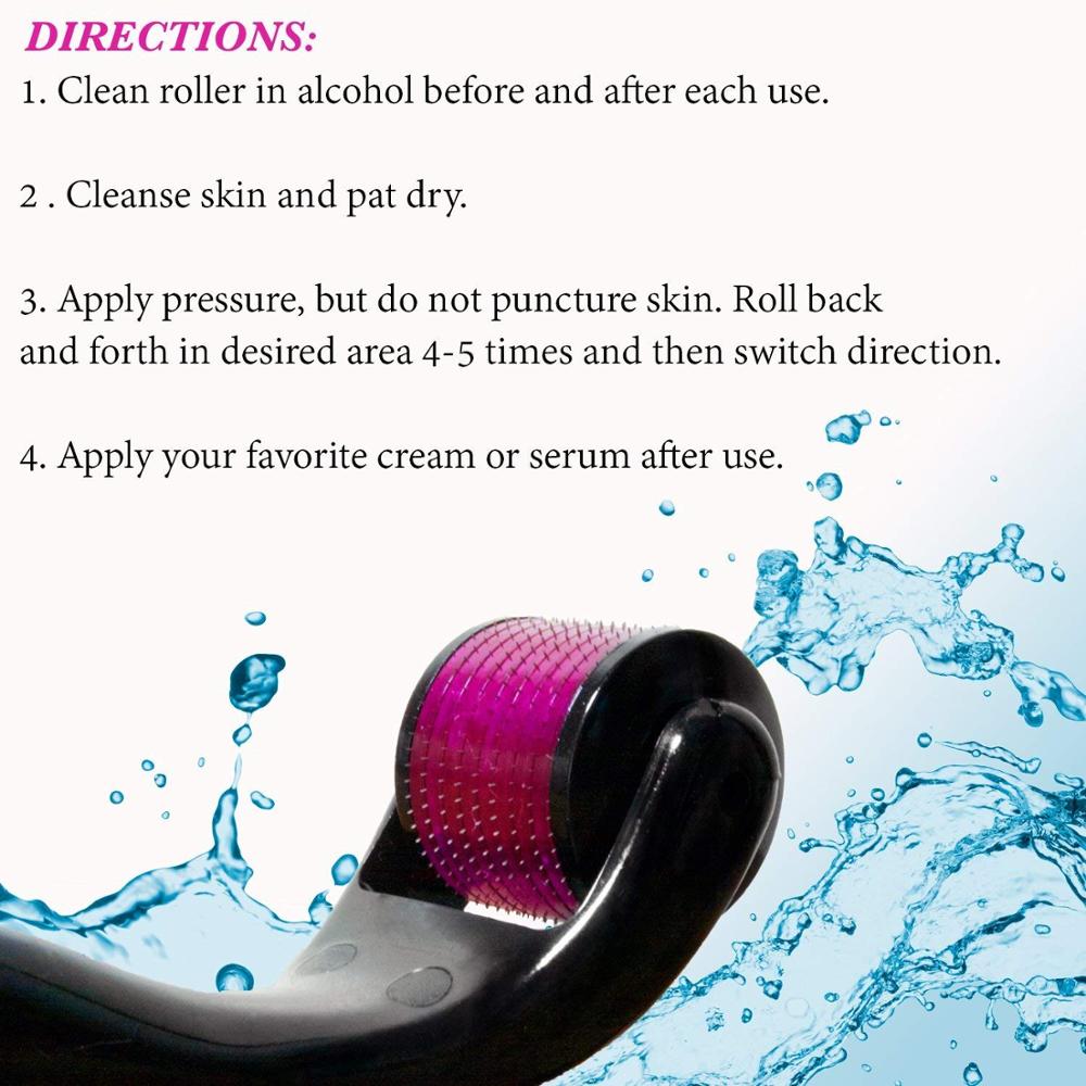 540 Derma Roller needle Instrument for Face 0.2mm\0.25mm\0.3mm