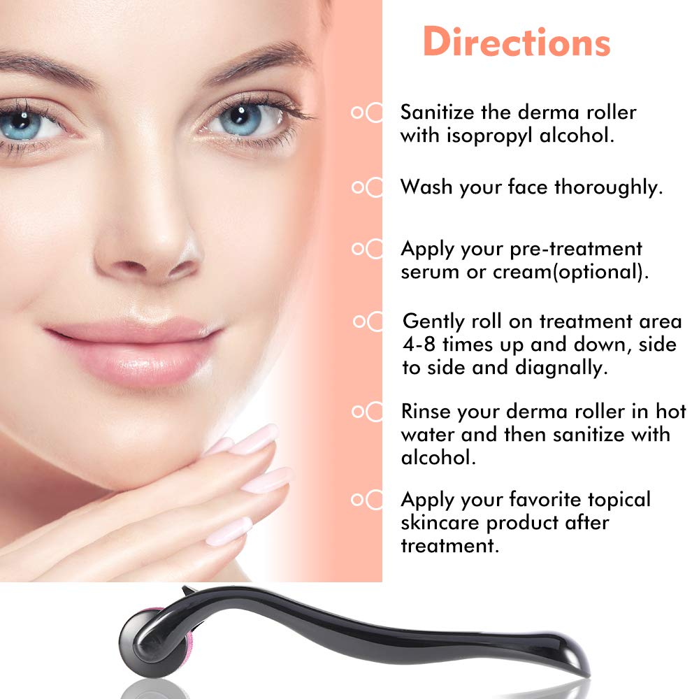 540 Derma Roller needle Instrument for Face 0.2mm\0.25mm\0.3mm
