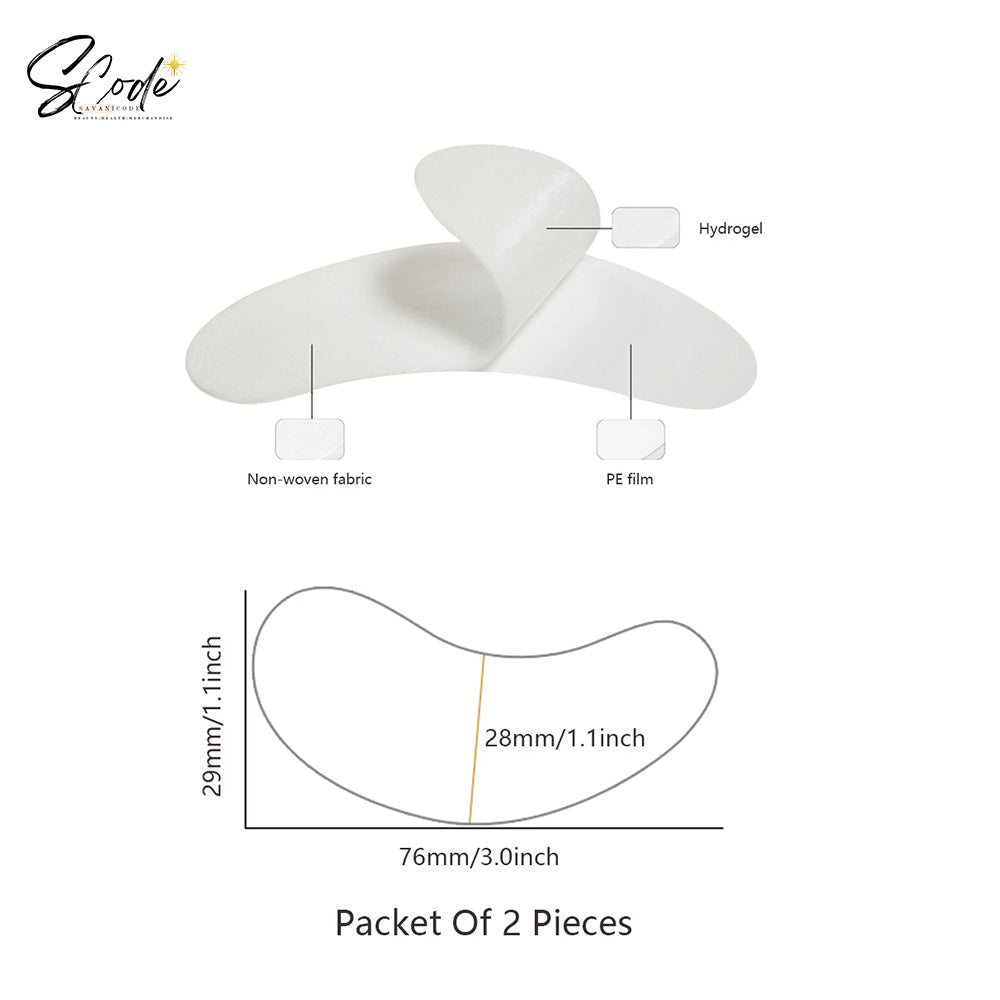 Hydrogel Gel Eye Patches for Eyelash Extension