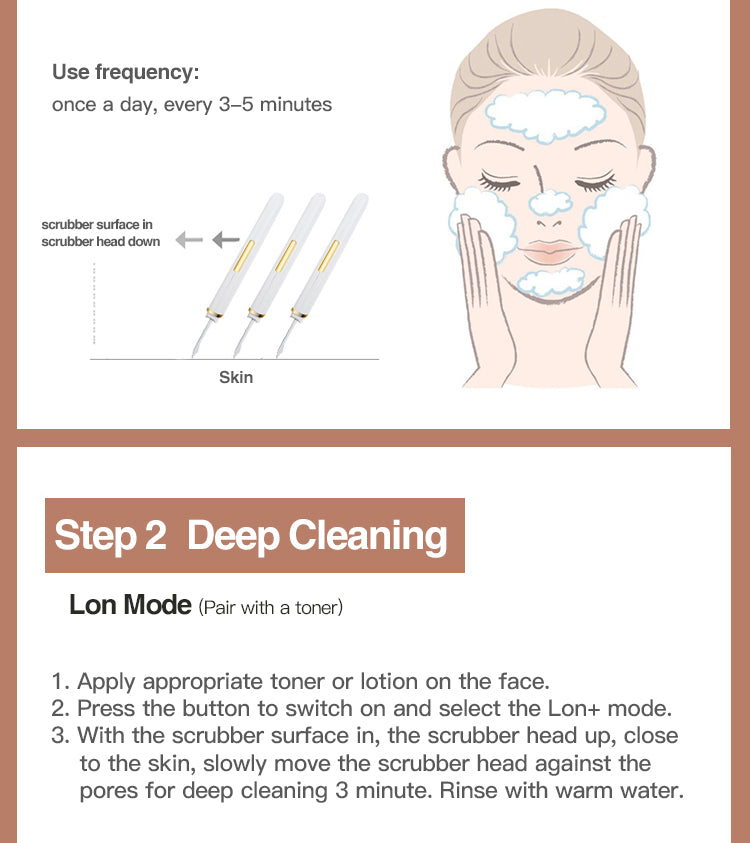 Ultrasonic Skin Scrubber