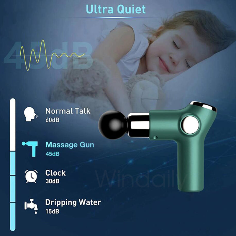 Mini LCD Massage Gun 32 Speed