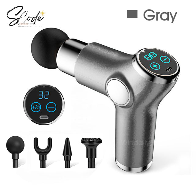 Mini LCD Massage Gun 32 Speed
