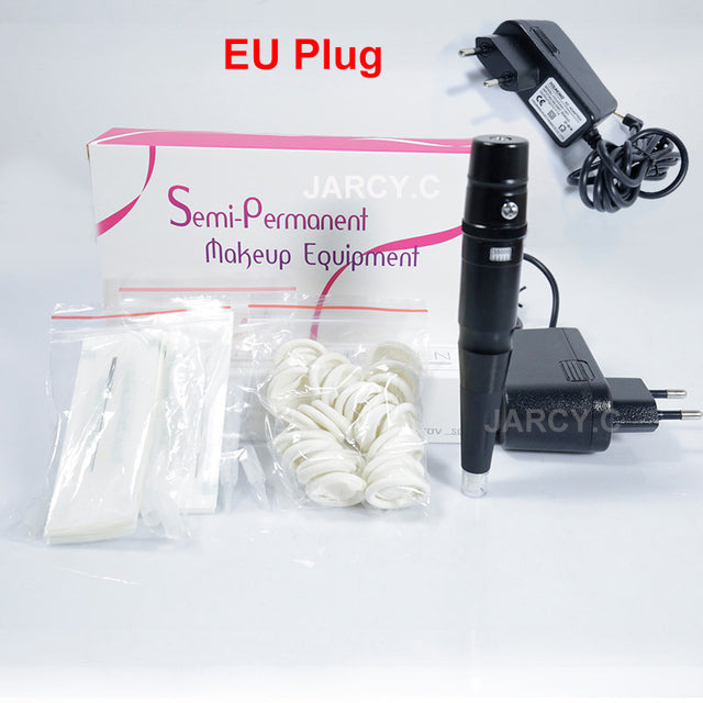 Hot Sell Dermograph Beauty Tattoo Machine Universal Swiss Motor Permanent Makeup Eyebrow Eyeliner Lip Tattoo Pen With PMU Needle
