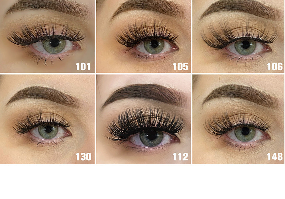 5/10Pairs 3D Mink Lashes Natural Eyelashes