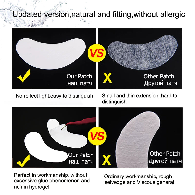 Hydrogel Gel Eye Patches for Eyelash Extension