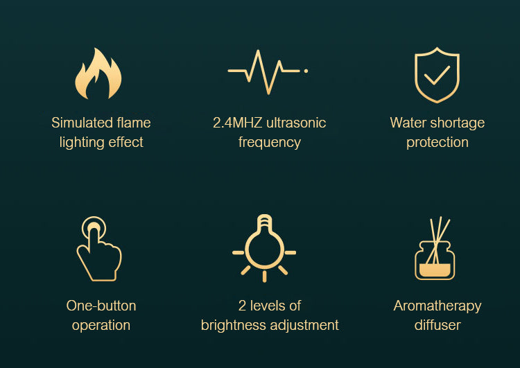 Aroma Diffuser Air Humidifier Ultrasonic Cool Mist Maker
