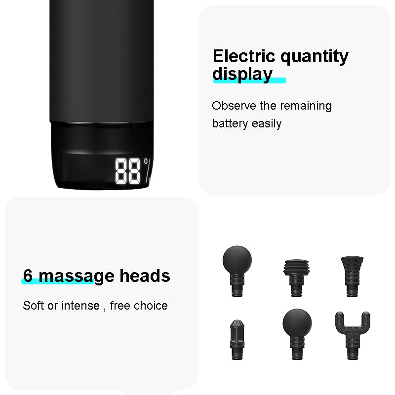 BOOSYER M2- 12V Massage Gun Professional Deep Muscle Massager