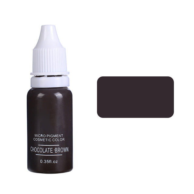 15ml Tattoo Ink Set Permanent Makeup Eyebrow Lips Eye Line Tattoo Color Microblading Pigment for Body Beauty Tattoo Art Supplies