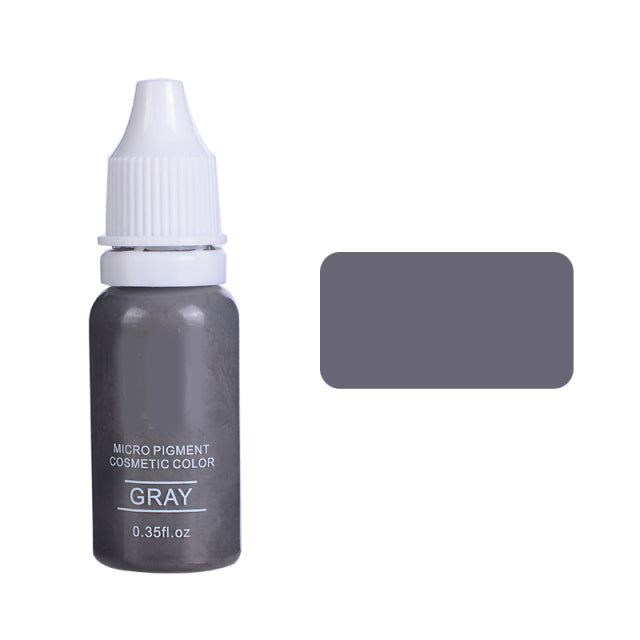 15ml Tattoo Ink Set Permanent Makeup Eyebrow Lips Eye Line Tattoo Color Microblading Pigment for Body Beauty Tattoo Art Supplies