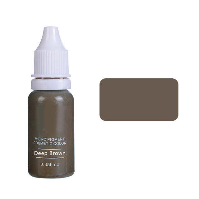 15ml Tattoo Ink Set Permanent Makeup Eyebrow Lips Eye Line Tattoo Color Microblading Pigment for Body Beauty Tattoo Art Supplies