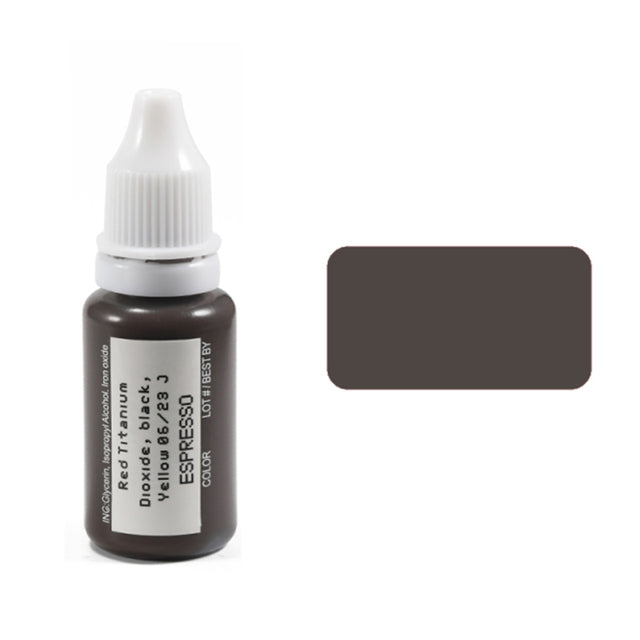 15ml Tattoo Ink Set Permanent Makeup Eyebrow Lips Eye Line Tattoo Color Microblading Pigment for Body Beauty Tattoo Art Supplies