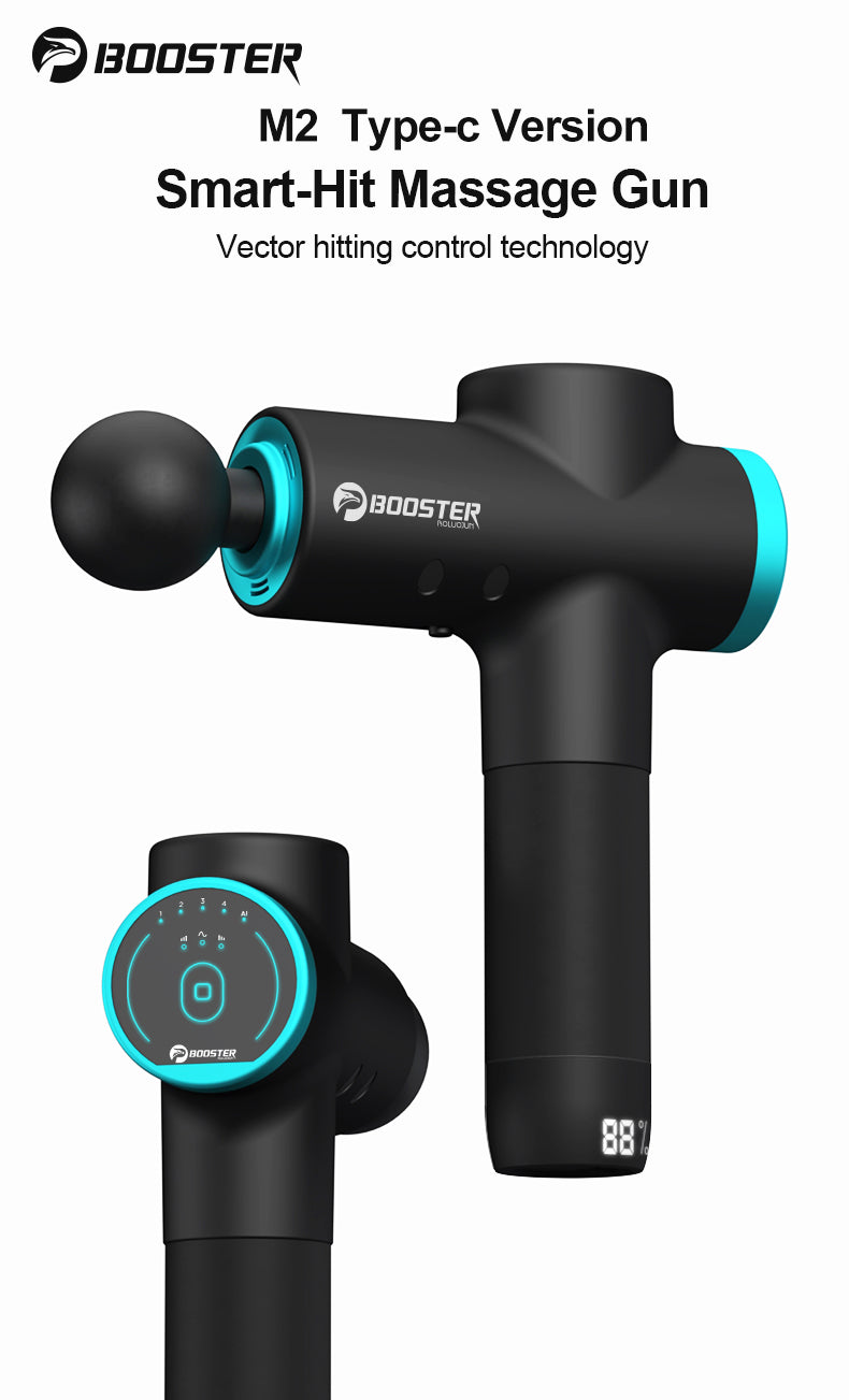 BOOSYER M2- 12V Massage Gun Professional Deep Muscle Massager
