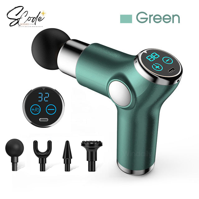 Mini LCD Massage Gun 32 Speed