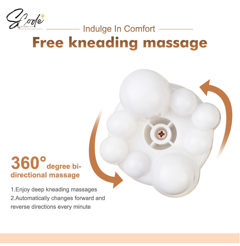 U Shape Electrical Shiatsu Back Neck Shoulder Body Massager