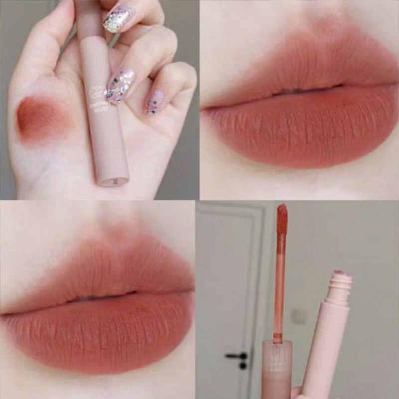 6 Colors Nude Liquid Lipsticks Waterproof Velvet Matte Lip Gloss Long Lasting