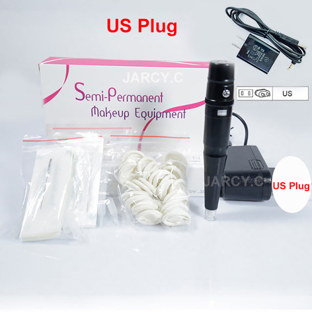 Hot Sell Dermograph Beauty Tattoo Machine Universal Swiss Motor Permanent Makeup Eyebrow Eyeliner Lip Tattoo Pen With PMU Needle